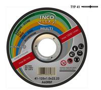 Disco abrasivo incoflex, tarcza uniwersalna metal/pcv/beton 125 x 1,6m