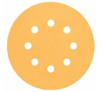 DISCO ADHESIVO 125MM C470 G150 8 AGUJEROS - 50 UDS - B 2608621000