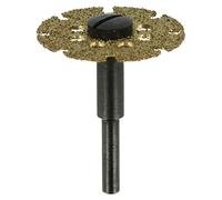 Dremel Disco de corte 542, recubrimiento de carburo, 25,4 mm, profundidad máx. 9,0 mm