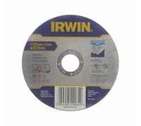 Disco cortante irwin 125 mm, para cortar acero, acero inoxidable y met