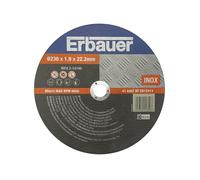 Disco corte metal/inox 230x1,9 mm erbauer