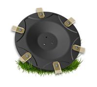 Disco de corte 3DHerb, compatible con los modelos ECOVACS Goat O500, O600, O800, O1200, G1-800, G1-2000, G1. Plato de corte de alta calidad, reforzado con fibra de vidrio