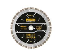 Disco de corte de diamante dewalt elite 350 mm all purpose, uso univer
