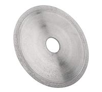Disco de corte de larga vida útil disco de corte de diamante resistencia al desgaste de alta resistencia hoja de sierra lapidaria diamante para cortar piedra preciosa(Toothless pieza 160 * 20 * 0.8)
