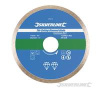 Disco de corte diamantado para azulejos (115 x 22.23 mm. borde continuo) Silverline T0S868730