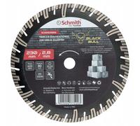 Disco de corte diamantado Schmith 230mm Black Bull. Disco de corte de 230 mm para amoladora angular, disco abrasivo, hoja de sierra, herramienta profesional