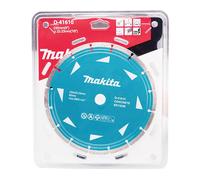 Disco de corte diamantado segmentado para hormigón Makita, diámetro 230 mm, modelo D-41610