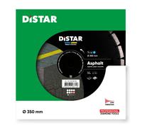 Disco de corte diamante, distar, modelo asphalt 350 x 3,5/2,5 x 25,4 m