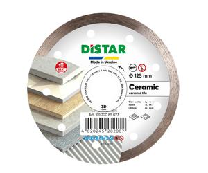 Disco de corte diamante, distar, modelo ceramic 125 x 1,4 x 8 x 22,23