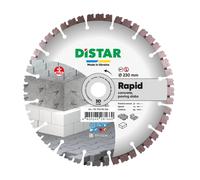Disco de corte diamante, distar, modelo rapid 230 x 2,4/1,5 x 10 x 22,