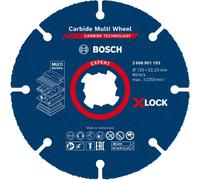 Bosch Professional Disco de corte Expert Carbide Multi Wheel X‑Lock Ø 125 mm 1,0 mm para amoladora