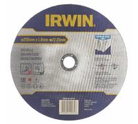 Disco de corte plano irwin 230 mm, para acero, acero inoxidable y meta