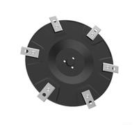 Disco de Corte Robótico para TerraMow V600 V1000(A) | Compatible para e15 E18, 6 cuchillas incluidas, instalación rápida, para corte para limpio, material resistente