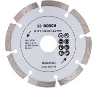 Bosch Disco de diamante 2607019474 – para materiales de construcción, Ø 115 mm