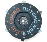 Disco de cuchillo compatible con Husqvarna Automower 305, 310, 315X, 405, 410, 415, 435X, 535 - Protección incluida, con 6 cuchillas - Plato de corte para robot cortacésped, no se atasca con la hierba