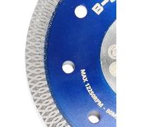 Disco de diamante BIHUI B-SPEEDY para baldosas de plástico reforzado con fibra de vidrio (GFK), de 125 mm de diámetro y 1,4 mm de grosor - DCDM125