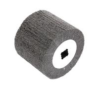 Disco de láminas de lijado Rodillo de pulido alambre nailon metálico P60-600, rueda tambor 100 x 120 mm, 1 unidad(400)