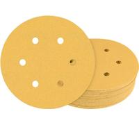 Disco de lija EXPERT C470, 150 mm, grano K100, 6 agujeros, juego de 50 unidades.