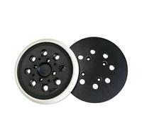Disco de lijado de 125 mm, 2 unidades, 8 agujeros, placa de lijado | Extracción de polvo de 8 agujeros | Fuerte cierre de | Compatible con Bosch 300 400 AE/PEX y AdvancedOrbit 18