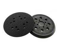 Disco de lijado de 125 mm con velcro para Bosch, placa abrasiva de 125 mm con velcro, accesorio para lijadora orbital PEX 300/400 AE/4000 AE/AdvancedOrbit 18 (negro)