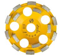 Disco de pulido diamantado Eibenstock, diámetro 125 mm, para autonivelantes (amarillo)