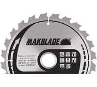 Disco de sierra circular Makita, modelo MAKBLADE, 216 x 30 mm, 24 dientes