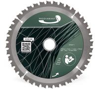 Disco de sierra circular PRODIAMANT de 160 mm para madera, metal y aluminio, con dientes de carburo de tungsteno (HM/TCT)
