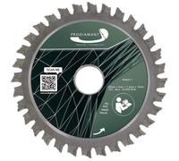 Disco de sierra circular PRODIAMANT de 85 mm para madera, metal y aluminio, con dientes de carburo de tungsteno (HM)