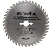 Disco de sierra circular Wolfcraft, diámetro de 250 mm, agujero de 30 mm, 42 dientes