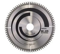 Disco de sierra Multimaterial (210 mm, Orificio: 30 mm, Número de dientes: 80 ud.)
