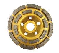 Disco Desbaste Hormigon,Disco Diamante de Lijar 100/115/125/150 / 180mm segmento de diamante Muela Copa disco amoladora hormigón Granito Piedra Cut (Color : 125mm)