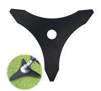 Disco Desbrozadora 3 Dientes, Darryy Cuchilla de Desbrozadora para Maleza, Cabezal Desbrozadora Universal, cuchilla Cortadora Desbrozadora, Accesorios para Desbrozadora 25.4mm (3mm, Ø255mm)