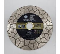 Disco diamantado 125mm x 2,0mm x 22,2mm mosaic cut indian professional