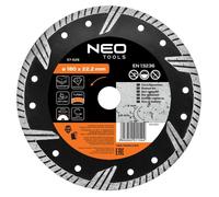 Disco diamante 180 x 22,2 mm, Turbo 57-628
