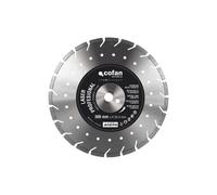 Disco Diamante Hormigón Viejo y Asfalto 300m, 350mm y 400mm COFAN 350x25.4mm h-7mm