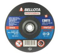 Disco inox metal 230x3mm bellota