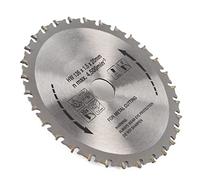 Disco Sierra 30 Dientes Acero Alta Velocidad 136mm | Ángulo Rastrillo Negativo Reduce Daño Material, Corte Limpio Minimiza Rebabas, Cuchilla Sierra Para Radial Ingletadora Mesa,