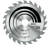 Bosch Professional Hoja de sierra circular Optiline Wood 190 x 30 x 2,0 mm 16 (pack de 1)
