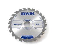 Disco sierra circular irwin irw1897197, 184 mm, 24 dientes, para corte