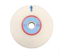 discos de amolado, Disco de lijado corindón blanco 150 mm, disco plano con revestimiento diamante, adaptador lijado/80#(80#)