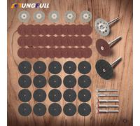 Discos de corte para accesorios Dremel, Mini taladro, disco de molienda, cabezales de herramientas de grabado, Mini juego de hojas de sierra Circular 60