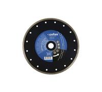 Discos de Diamante "Extrafino" especial material porcelánico COFAN 125x22.2mm h-7mm