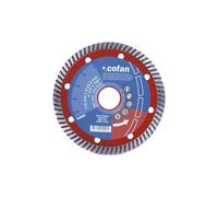 Discos de Diamante General de Obra Eje universal de 22,2 mm COFAN 125x22.2mm h-7mm