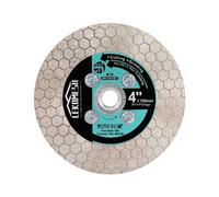 Discos Diamante 105MM para Porcelanico - Doble Cara Disco de Corte y Rectificado Diamante Ultrafino LEKOMESH para Cortar Esmerilar Cerámica Azulejos Mármol Granito Piedra Artificial,Rosca M14