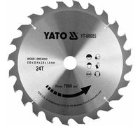 Discos sierra circular madera yato,24 dientes, profesional- discos par