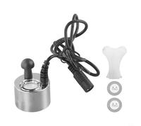 Discos transductores, paquete de 2 con herramienta, fabricante de niebla para chimenea eléctrica, nivel de agua de 5 cm, funcionamiento silencioso, reemplazo de calefacción del hogar