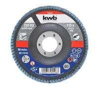 KWB 49795528 - Disco lámina Cut-Fix (metal, 115 x 22 mm, GR 80)