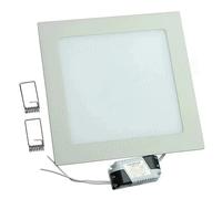 Diseño ultrafino regulable 3W 6W 9W12W 15W 25W LED empotrable de techo rejilla Downlight Panel de luz LED cuadrado envío gratis
