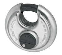 ABUS Candado Diskus® 20/70 - resistente a la intemperie, ideal para el jardín - con tecnología de soldadura Diskus® para un blindaje extremo - nivel de seguridad ABUS 9 - plateado