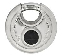 ABUS Candado Diskus® 20/80 - resistente a la intemperie, ideal para el jardín - con tecnología de soldadura Diskus® para un blindaje extremo - nivel de seguridad ABUS 9 - plateado